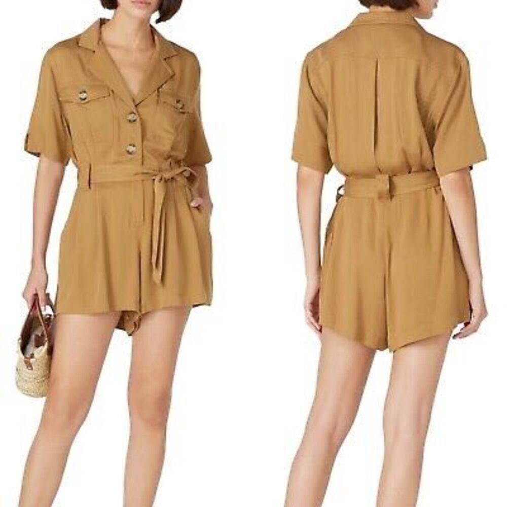 Caara Canosa Romper in Khaki Size XS